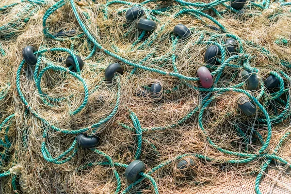 Líneas de pesca de red de pesca — Foto de Stock