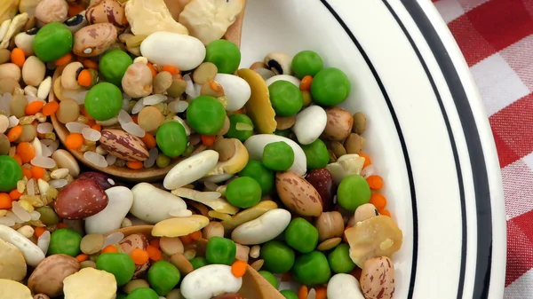 Delicious Mixed of Legumes Food — Stock Photo, Image