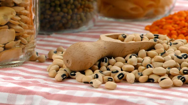 Delizioso misto di legumi alimentari — Foto Stock