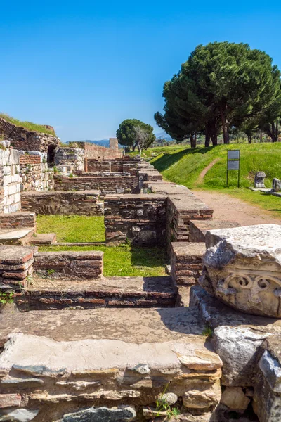 Lydia van de oude Griekse stad Romeinse rijk Sardes Sardis — Stockfoto