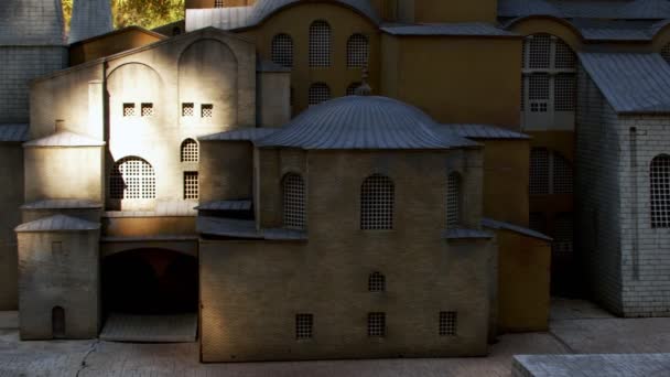 Mezquita Religiosa Islámica Lugar Adoración — Vídeo de stock