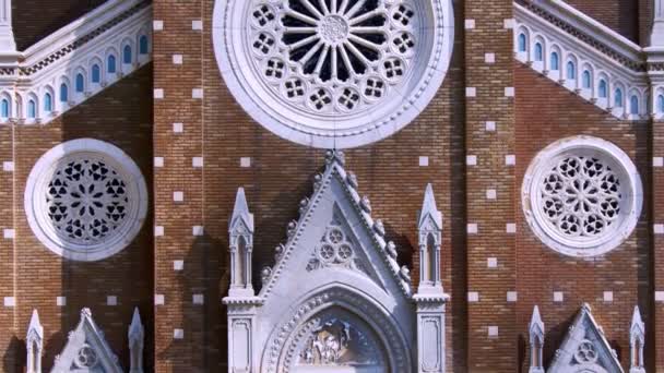 Sankt Antoins Katedral — Stockvideo