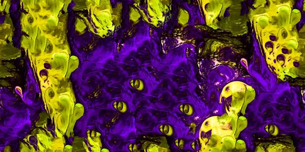 Абстрактний Барвистий Живопис Сюрреалістичний Фон Фотографії Створені Мого Paint Explod — стокове фото
