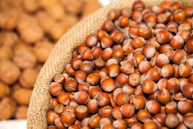 Sağlıklı ve Enerji Depolama Gıda Fındığı Yakın plan