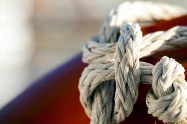 İp Çizgilerinin Soyut Bağlantısı Yakından Fotoğraf