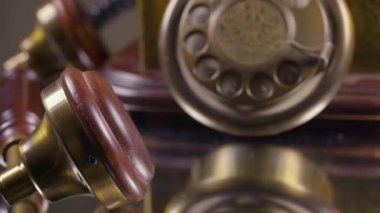 Eski Teknoloji İletişim Aygıtı Vintage Telefon 