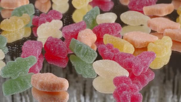 甜而美味的糖果 — 图库视频影像
