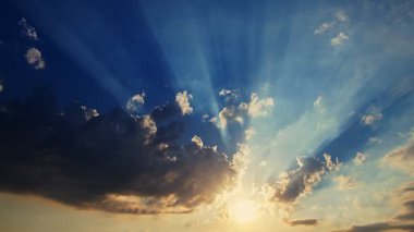 Güneş ışığı ve Bulutlar Zaman Hızı