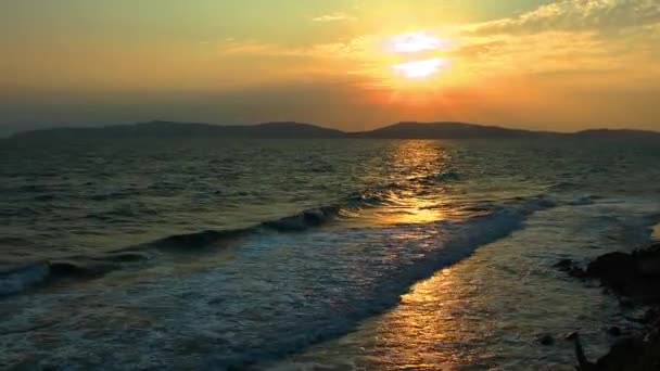 Le soleil du matin et le bord de la mer — Video