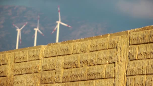 El tiempo Vano de viento — Vídeo de stock