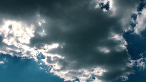 Tempo di decadenza nuvole — Video Stock