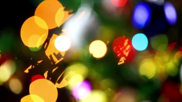 Navidad Año Nuevo Decoración — Vídeo de stock