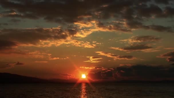 Scadenza del tramonto — Video Stock