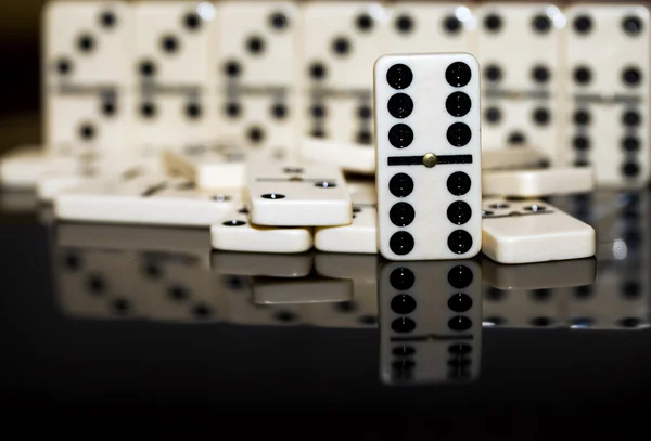 Jogo de Domino — Fotografia de Stock