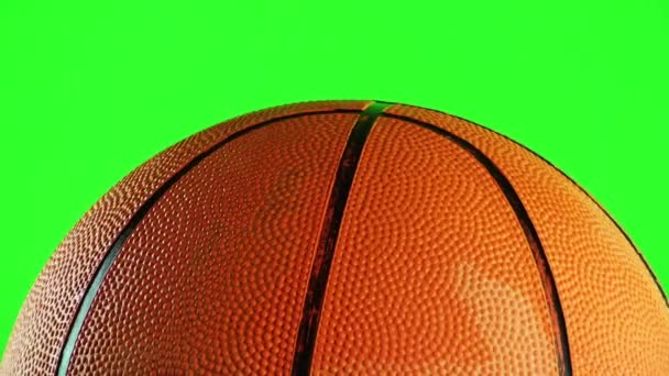 Basket Ball is Turning — Stock Video