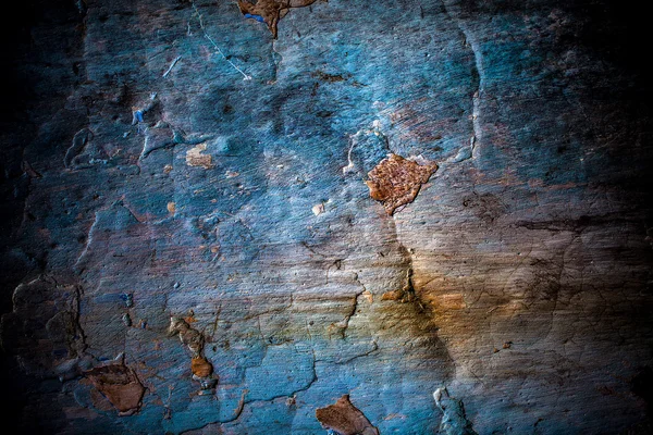 Тріснутий гранжевий кам'яний стіна фон — стокове фото