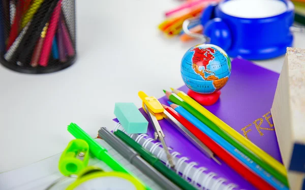 Herramientas de equipo de educación escolar — Foto de Stock