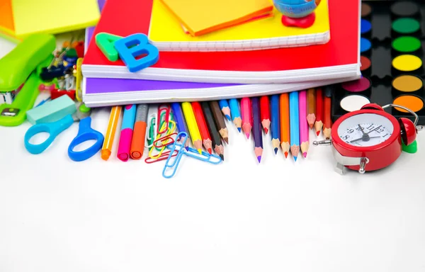 Ferramentas de equipamentos de educação escolar — Fotografia de Stock