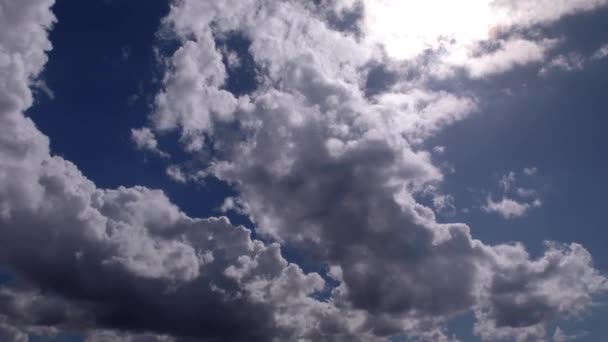 Nubes brillantes Time Lapse — Vídeos de Stock