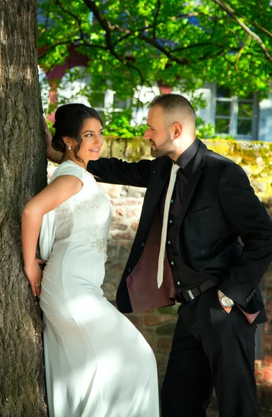 Novia y novio concepto de matrimonio — Foto de Stock