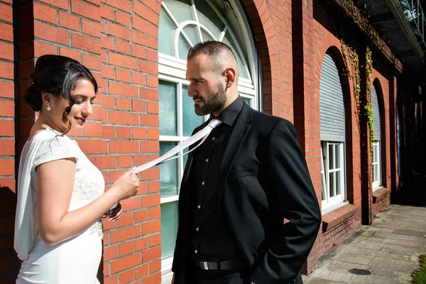 Bride and Groom Marriage Concept — Stock Photo, Image