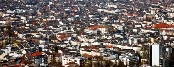 Cityscape Frankfurt Almanya — Stok fotoğraf