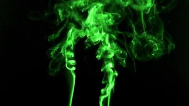 Soyut renkli duman etkisi