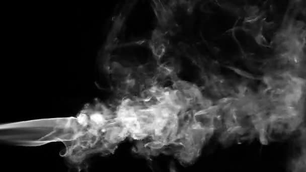 Abstrato Smoke Smooth Turbulence — Vídeo de Stock