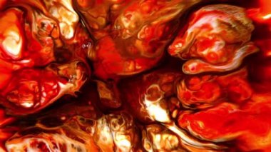 Soyut renkli boya mürekkep sıvı patlayabilir Difüzyon Psychedelic patlama hareketi