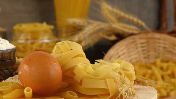 Pastelería de pasta de macarrones — Vídeos de Stock