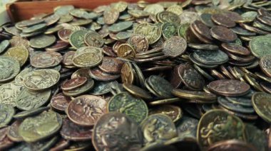 Antik Pergamon şehrinin sikkeleri