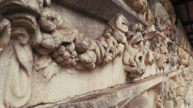 Afrodizyak Roma Antik Kentinde Duvarda Mermer Yüzler