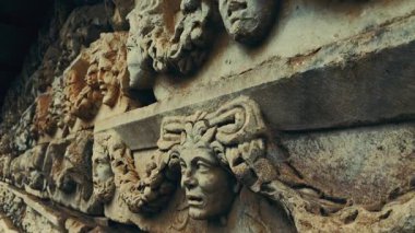 Afrodizyak Roma Antik Kentinde Duvarda Mermer Yüzler