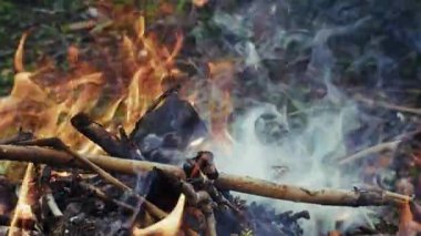 Odun Ateşi ve Duman