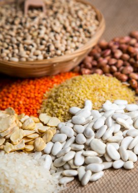 Baklagiller Dlicious ve sağlıklı Mix gıda