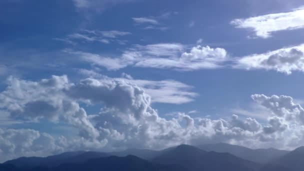 Donker en Bright Epic wolken Time lapse — Stockvideo