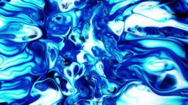 Soyut renkli boya mürekkep sıvı patlayabilir Difüzyon Pshychedelic patlama hareketi