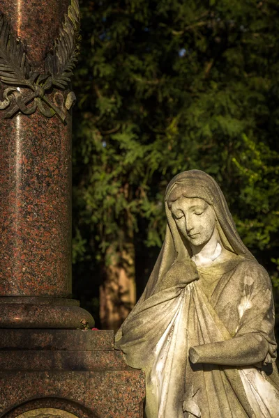 Moeder Maria Christendom Religie in de natuur — Stockfoto