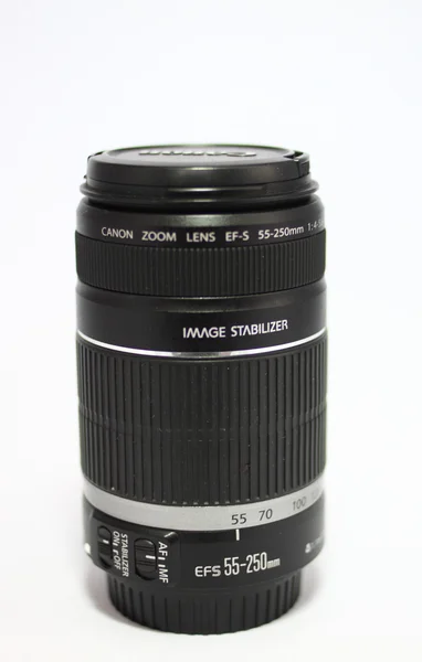 Linse сanon ef 55-250 f 4-5,6 — Stockfoto