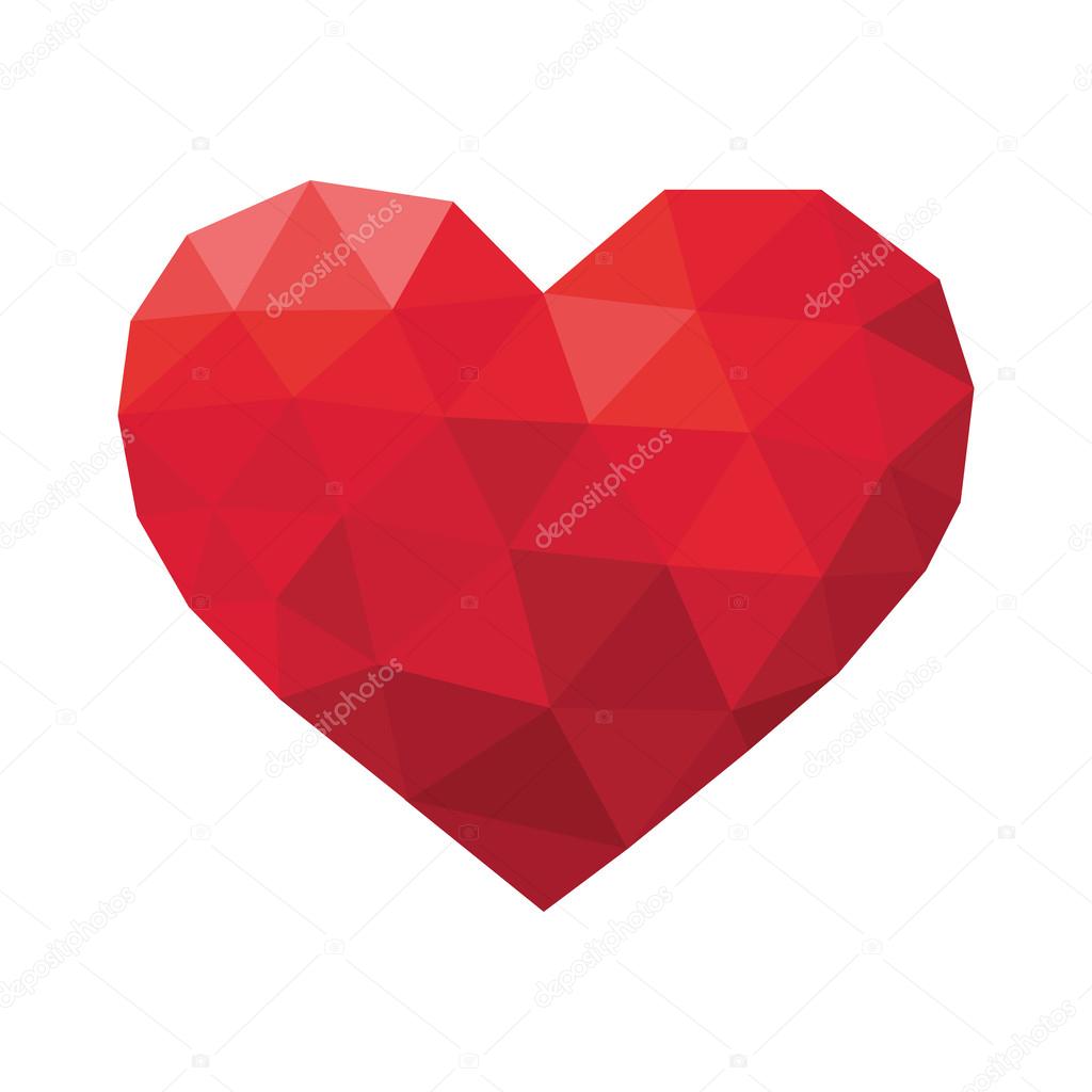 Vector geometric heart
