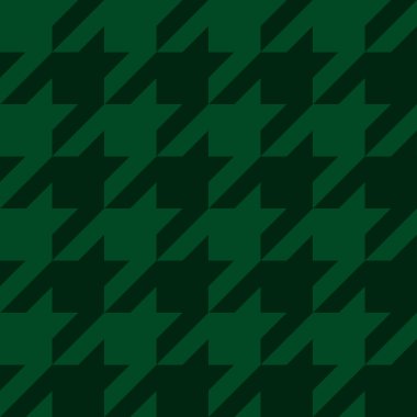 Vektör houndstooth Dikişsiz yeşil desen