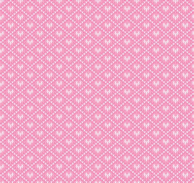 küçük kalpler ile sorunsuz arka plan örgü vektör