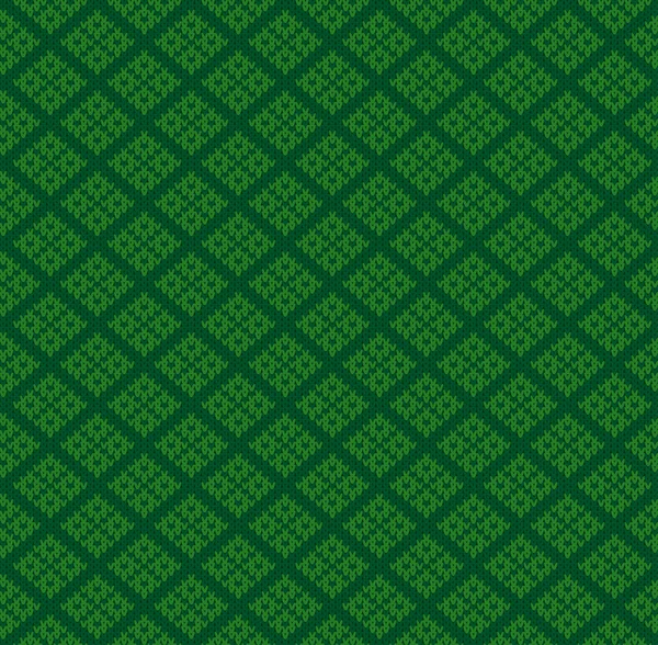 Vektor Stricknahtloser Hintergrund mit geometrischem Muster — Stockvektor