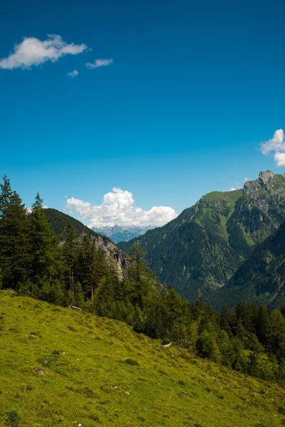 Nice Brandnertal i Vorarlberg Stockfoto