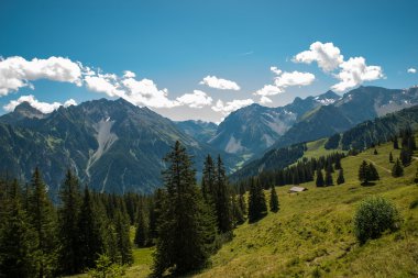 Güzel vadi Brandnertal