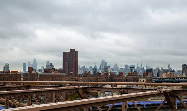 Brooklyn Bridge Nueva York Manhattan Estados Unidos — Foto de Stock