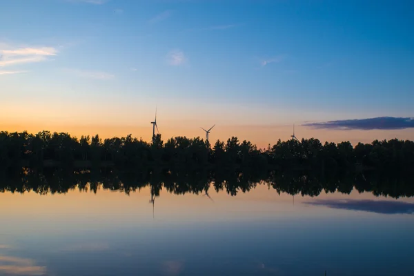 Solnedgång — Stockfoto