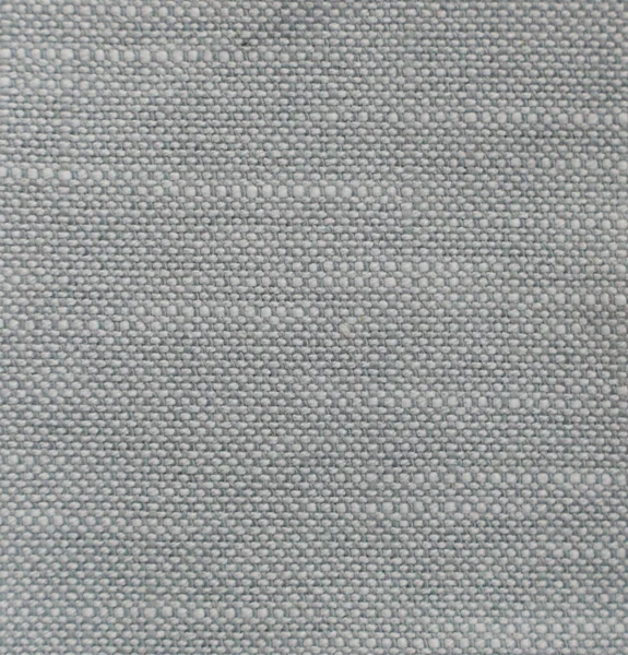 Pełna ramka obrazu teksturowanej szaro-białej tkaniny lnianej — Zdjęcie stockowe