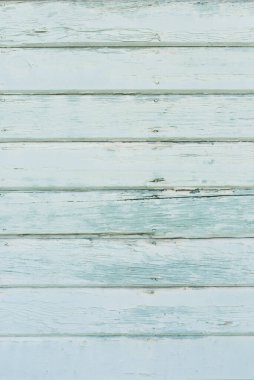 Boşluğu kopyalamak için kullanılan eski tahtalardan yapılmış hafif nane ağacı arkaplanı.