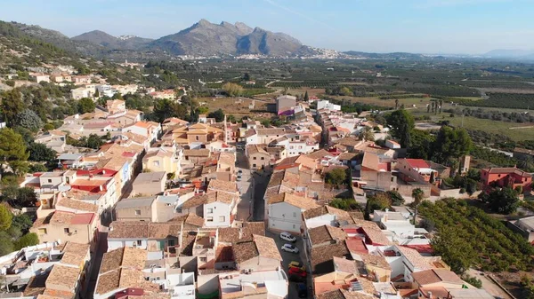 Spanya Alicante Deki Tormos Köyünün Hava Görüntüsü — Stok fotoğraf